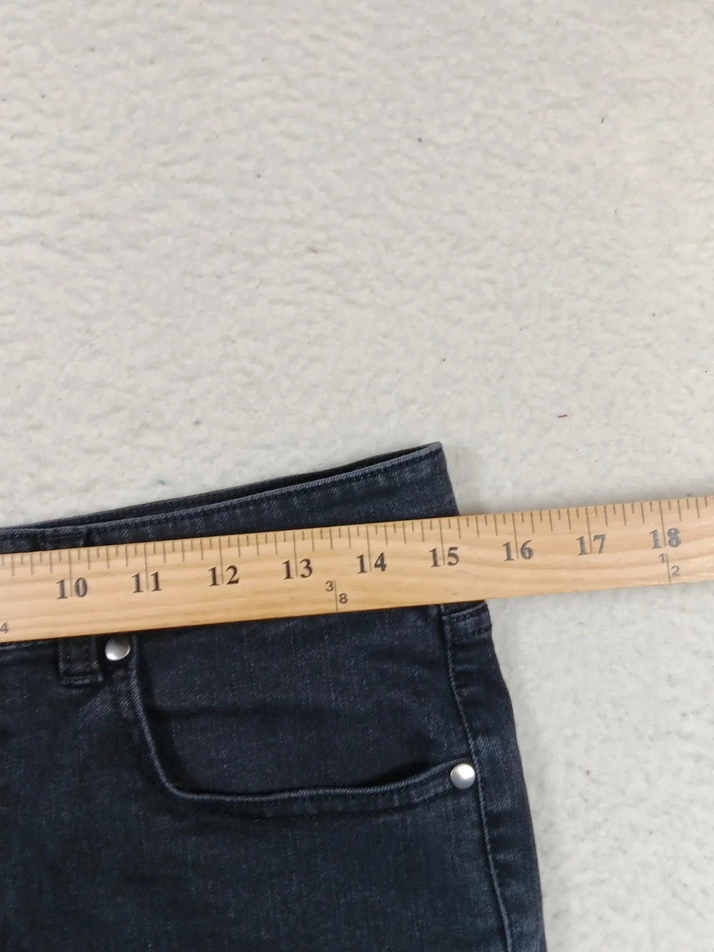 Under 510 Jeans Mens 30x25 Black Denim Slim Fit Stretch Dark Wash